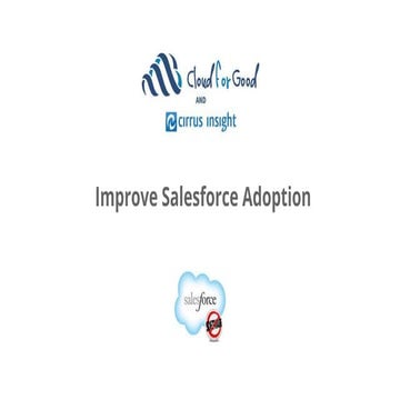 Cirrus Insight + Cloud for Good Nonprofit Webinar