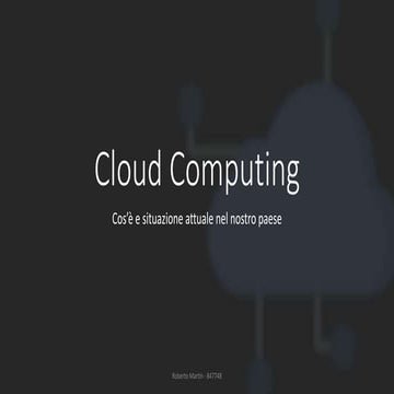 Cloud Computing