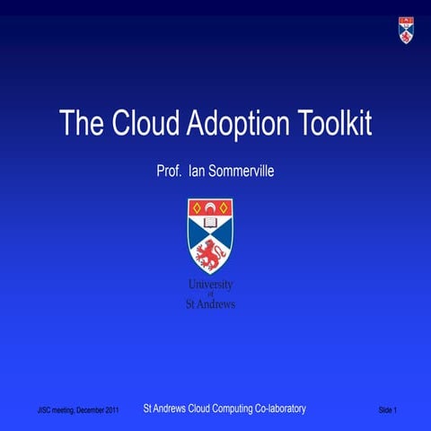 Cloud Adoption Toolkit