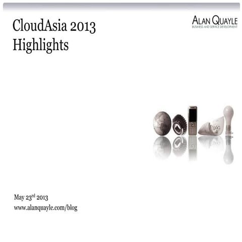 Cloud Asia 2013 Highlights