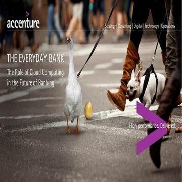 The Everyday Bank: The Role of Cloud Computing in the Future of Banking