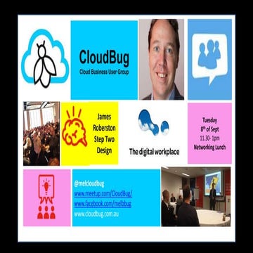 Cloudbug - the digital workspace | PPTX