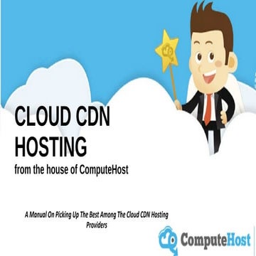 Cloud CDN Hosting
