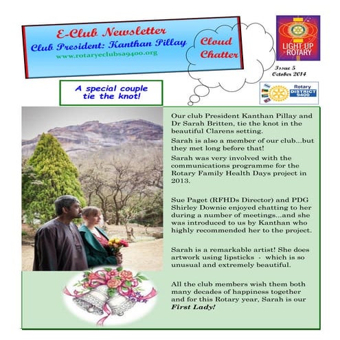 Cloud chatter october 2014