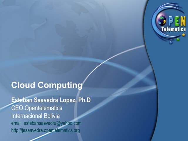 Introducción al Cloud Computing