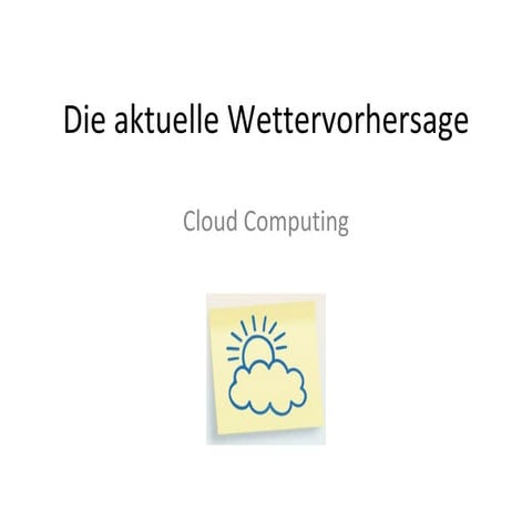 Cloud Computing