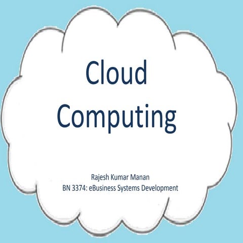 Cloud Computing Infographic | PDF