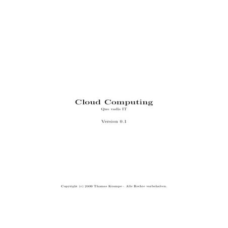 Cloud Computing