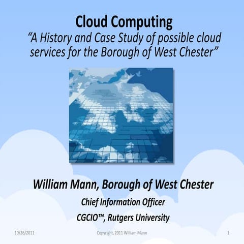 Cloud computing   102711 - ccap