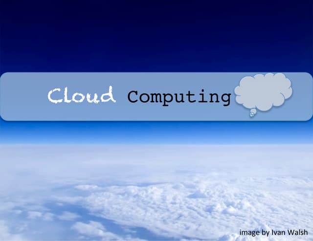 Cloud computing