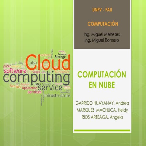 Cloud computing