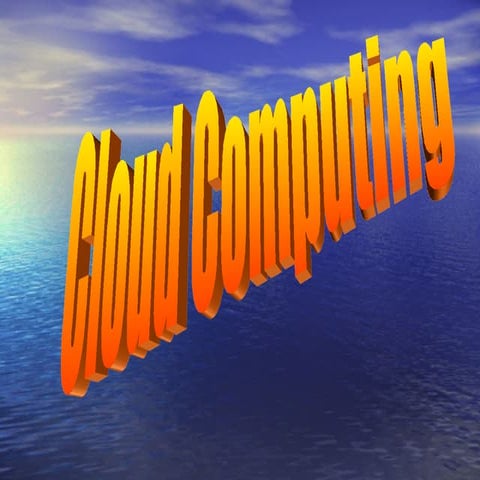 Cloud computing