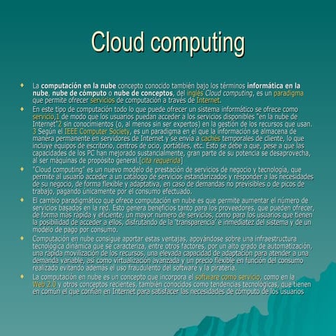 Cloud computing