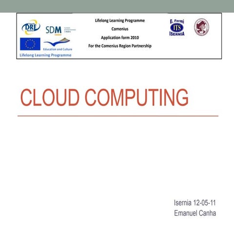 Cloud Computing - Emanuel Canha