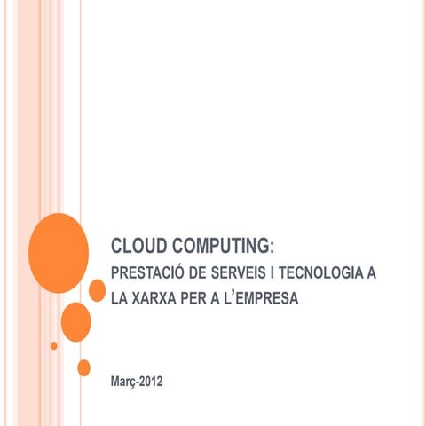 Cloud computing | PPT