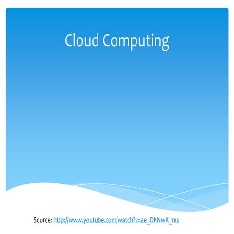Cloud computing | PPT