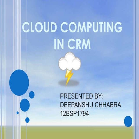 GROUP 3 CLOUD COMPUTING ASSIGNMENT | PPTX