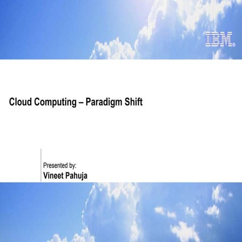 Cloud Computing