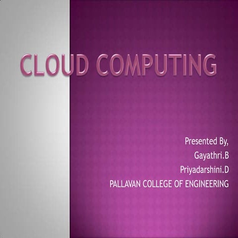 Cloud computing