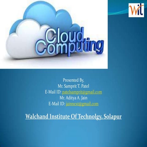 Cloud computing