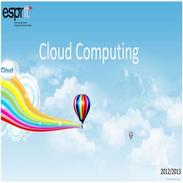 Cloud computing