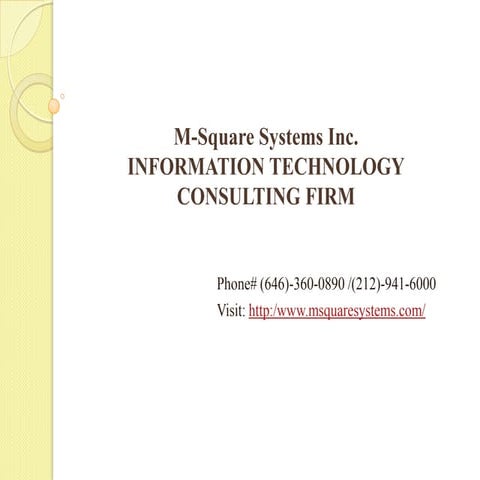 Cloud Computing & Benefits