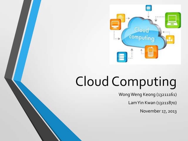 Cloud computing