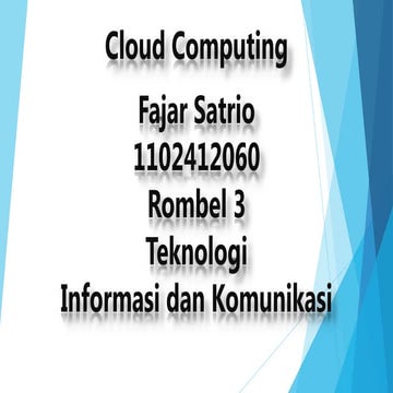 power point Cloud computing