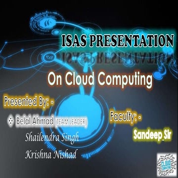 Cloud computing | PPTX