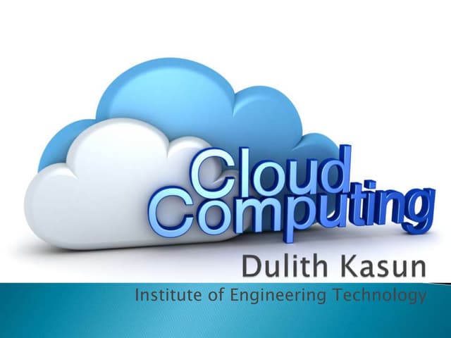 Cloud computing