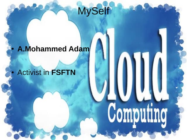 Creation of Own Cloud 