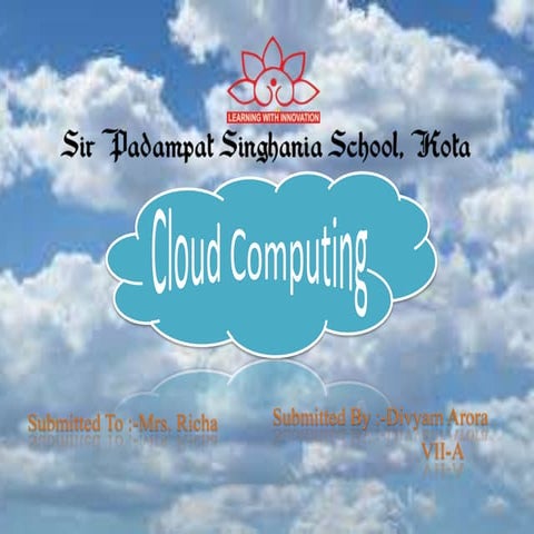 Cloud computing