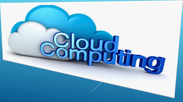 Cloud computing