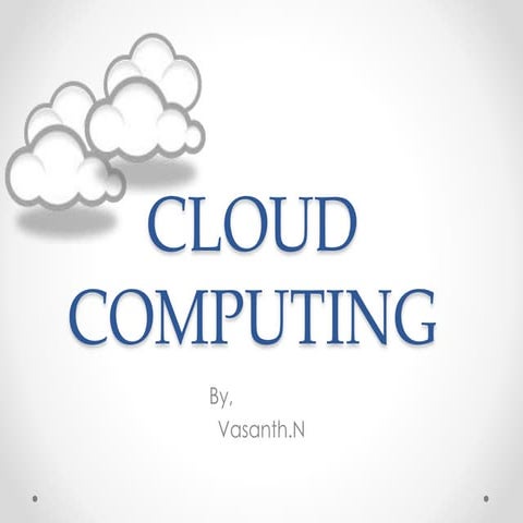 Cloud computing easy approach