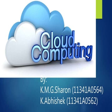 Cloud computing