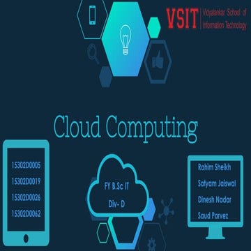Basic Introduction to Cloud Computing