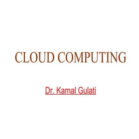 Cloud Computing in Laymen terms
