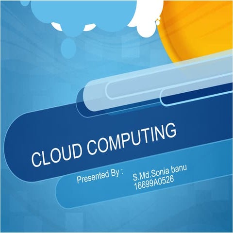 Cloud computing