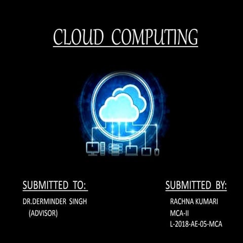 Cloud  computing