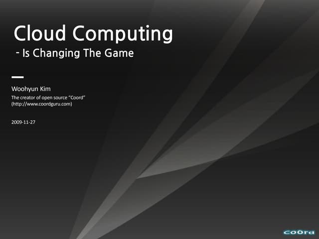 Trend and Future of Cloud Computing