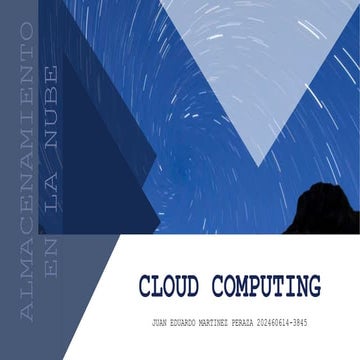 Análisis de El Almacenamiento en la Nube | PDF