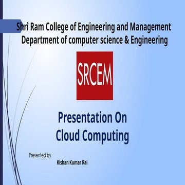 Cloud Computing FUNDAMENTAL TUTORIAL FOR YOU