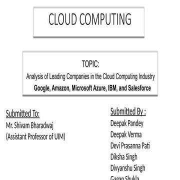 CLOUD COMPUTINGanalyticsbetweencompany.pptx