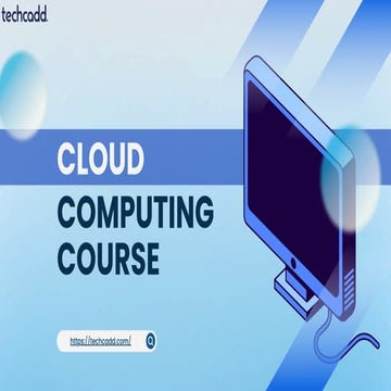Best Cloud Computing Course in Jalandhar