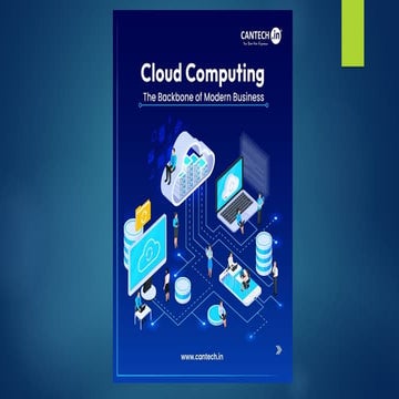 Cloud Computing: A Complete Overview | cantech | PPTX