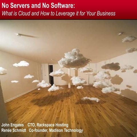 John Engates - Rackspace - Cloud Computing (Part 1) For Growing Businesses