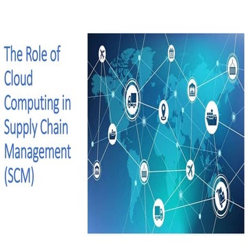 Cloud computing -SCM