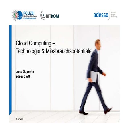 Cloud Computing - Technologie und Missbrauchspotentiale