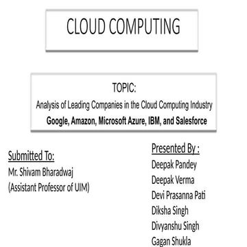 analysis of  top leading companies marketing startegy