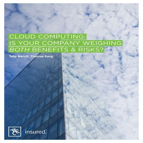 Statewide Insurance - Cloud Computing with ACE Insurance